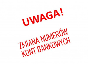 Zmiana kont bankowych